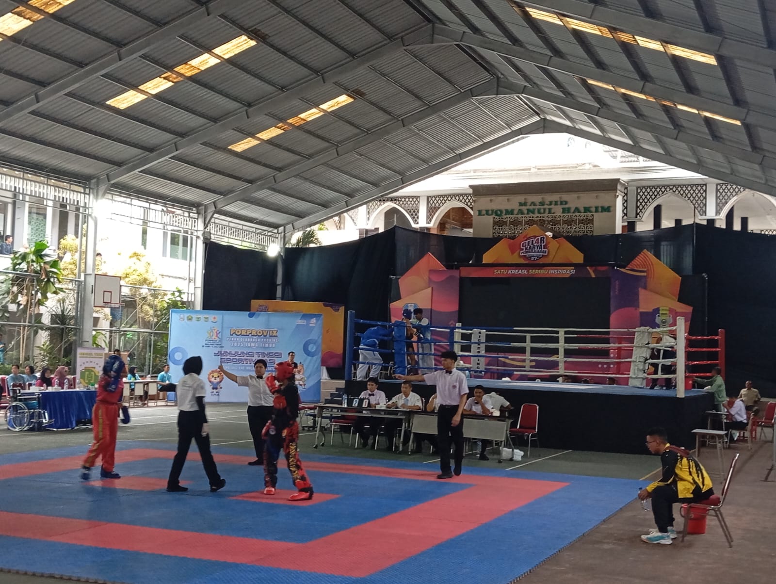 Pertarungan Sengit! Kota Malang Kalahkan Probolinggo di Kickboxing Porprov Jatim 2025