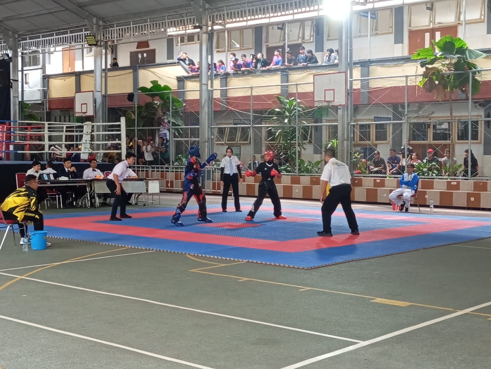 Kota Malang Unggul di Laga Sengit Kickboxing Putri Tatami Kontra Gresik di Porprov Jatim 2025