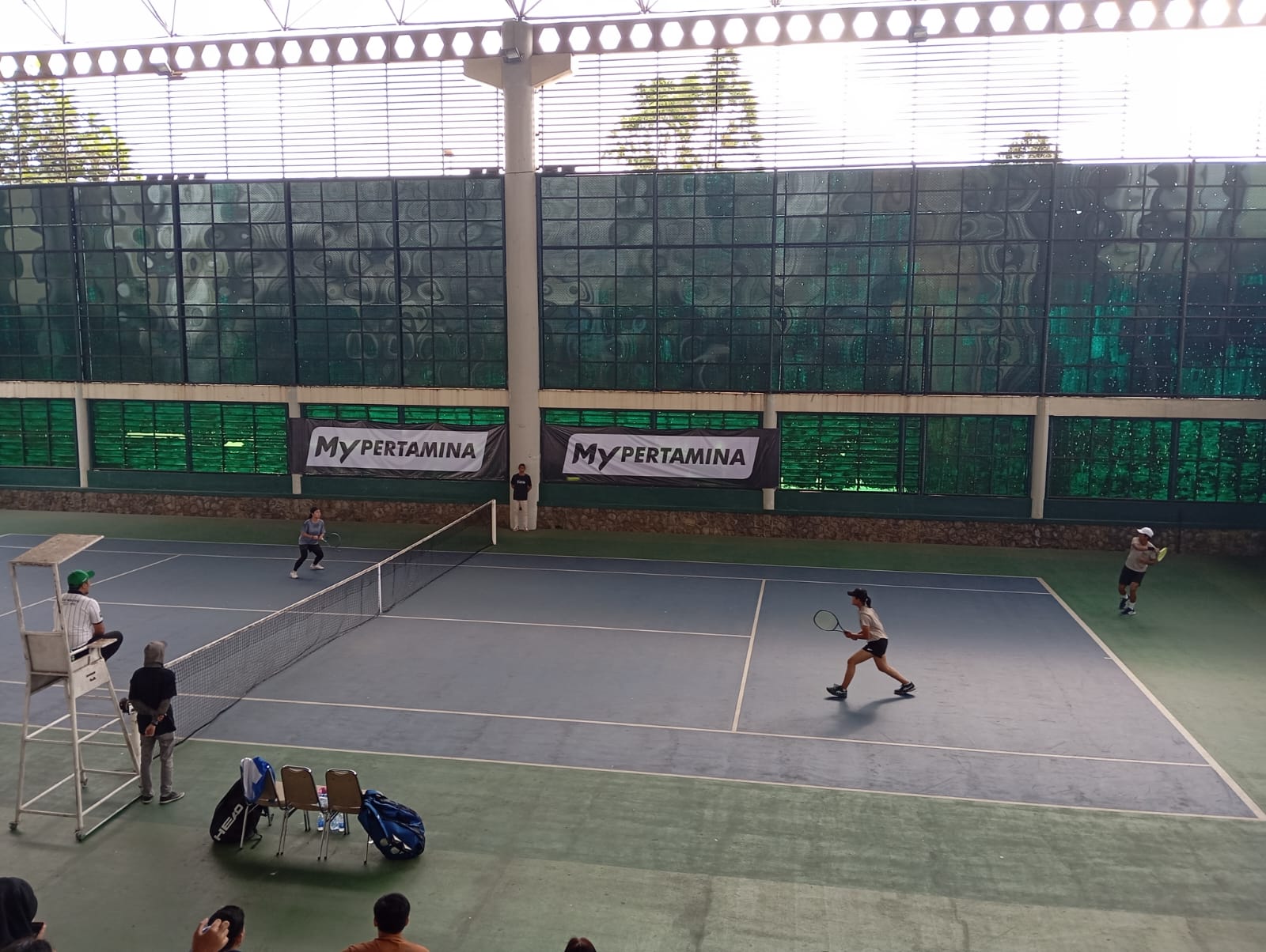 Ganda Putri Kota Malang berhasil Lolos ke babak Final Usai Kalahkan Kota Blitar dalam pertandingan Tenis Lapangan semifinal dengan skor 8-5